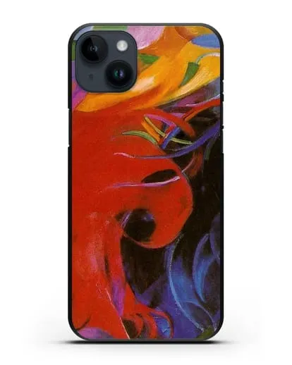 Чехол Борющиеся формы (Марк Франц) силиконовый для iPhone 14 Plus