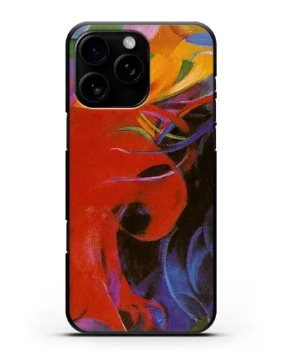 Чехол Борющиеся формы (Марк Франц) силиконовый для iPhone 16 Pro Max