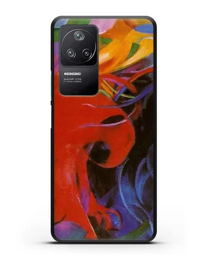 Чехол Борющиеся формы (Марк Франц) силиконовый для Xiaomi Poco F4