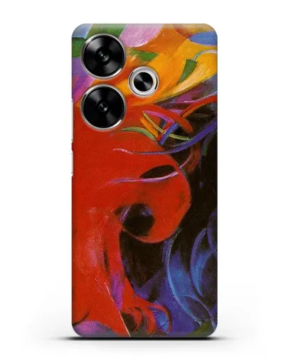 Чехол Борющиеся формы (Марк Франц) силиконовый для Xiaomi Poco F6