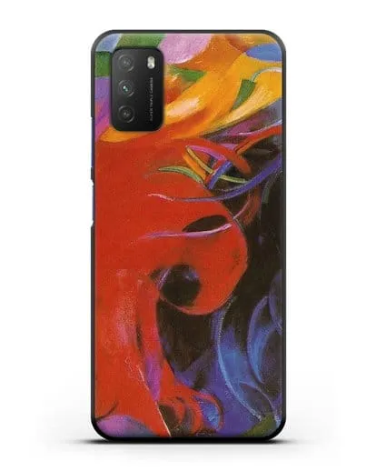 Чехол Борющиеся формы (Марк Франц) силиконовый для Xiaomi Poco M3