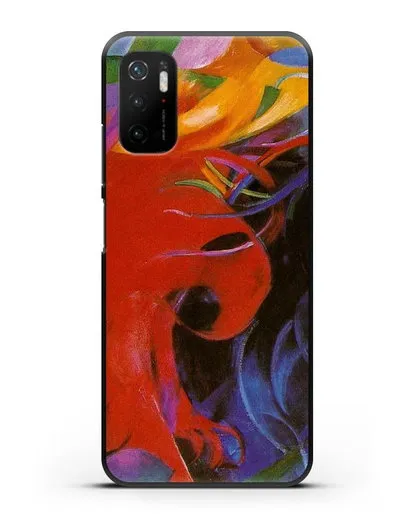 Чехол Борющиеся формы (Марк Франц) силиконовый для Xiaomi Poco M3 Pro