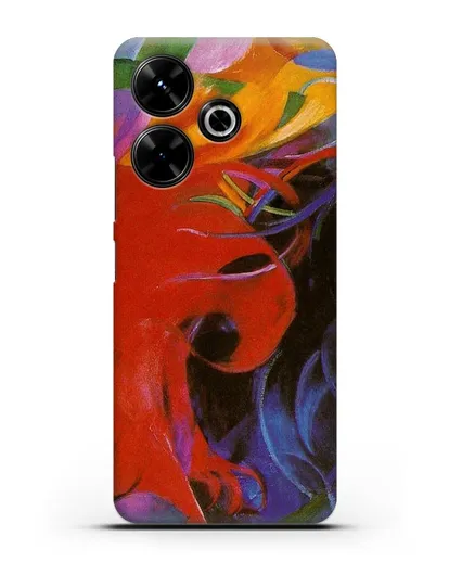 Чехол Борющиеся формы (Марк Франц) силиконовый для Xiaomi Poco M6