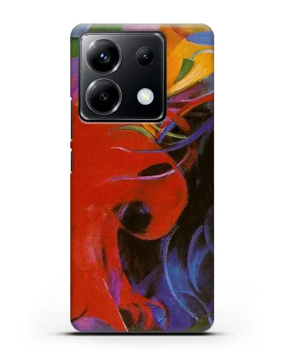 Чехол Борющиеся формы (Марк Франц) силиконовый для Xiaomi Poco X6