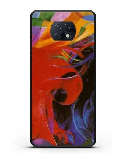 Чехол Борющиеся формы (Марк Франц) силиконовый для Xiaomi Redmi Note 9T