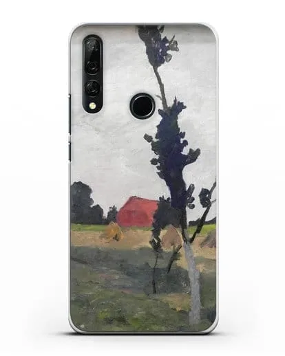 Чехол Пейзаж Ворпсведера с красным домом (Модерзон-Беккер Паула) силиконовый для Honor 9X