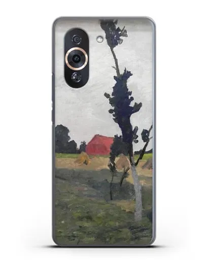 Чехол Пейзаж Ворпсведера с красным домом (Модерзон-Беккер Паула) силиконовый для Huawei Nova 10
