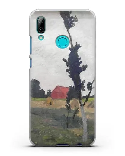 Чехол Пейзаж Ворпсведера с красным домом (Модерзон-Беккер Паула) силиконовый для Huawei P Smart 2019