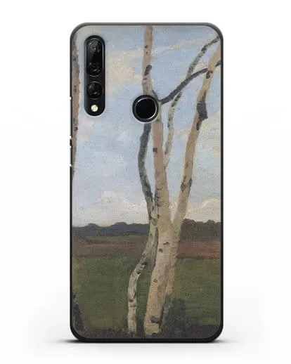 Чехол Пейзаж с березовыми стволами (Модерзон-Беккер Паула) силиконовый для Honor 9X