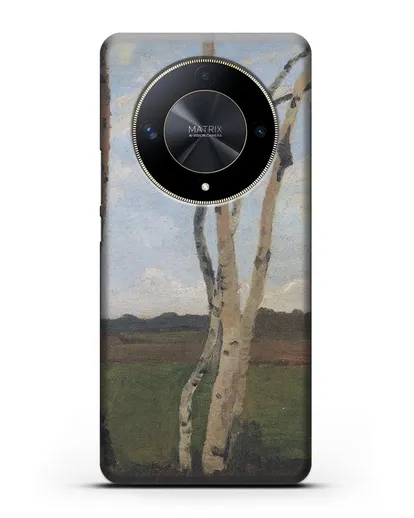 Чехол Пейзаж с березовыми стволами (Модерзон-Беккер Паула) силиконовый для Honor X9b