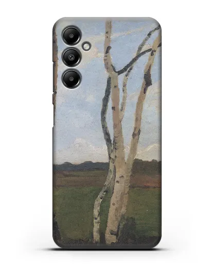 Чехол Пейзаж с березовыми стволами (Модерзон-Беккер Паула) силиконовый для Samsung Galaxy A05s [SM-A057]
