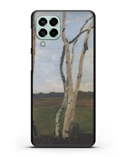 Чехол Пейзаж с березовыми стволами (Модерзон-Беккер Паула) силиконовый для Samsung Galaxy M33 [SM-M336]