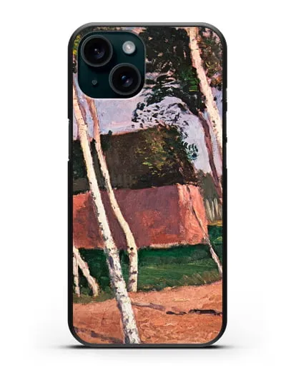 Чехол Пейзаж Ворпсведера (Модерзон-Беккер Паула) силиконовый для iPhone 15