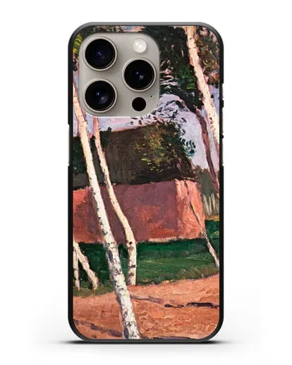 Чехол Пейзаж Ворпсведера (Модерзон-Беккер Паула) силиконовый для iPhone 15 Pro