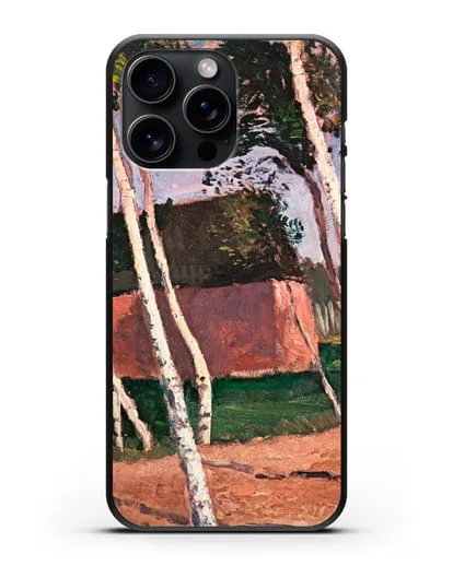 Чехол Пейзаж Ворпсведера (Модерзон-Беккер Паула) силиконовый для iPhone 15 Pro Max