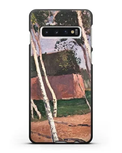 Чехол Пейзаж Ворпсведера (Модерзон-Беккер Паула) силиконовый для Samsung Galaxy S10 [SM-G973F]