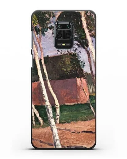 Чехол Пейзаж Ворпсведера (Модерзон-Беккер Паула) силиконовый для Xiaomi Redmi Note 9 Pro