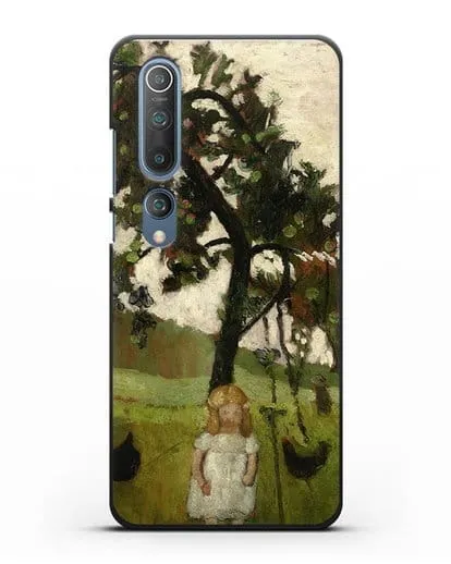 Чехол Елизавета с курицей под яблоней (Модерзон-Беккер Паула) силиконовый для Xiaomi Mi 10 Pro