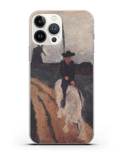 Чехол Мигель де Сервантес (Модерзон-Беккер Паула) силиконовый для iPhone 13 Pro Max