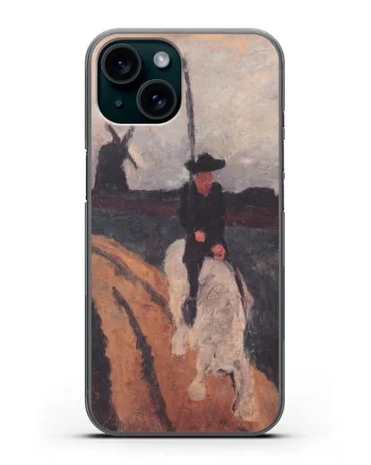 Чехол Мигель де Сервантес (Модерзон-Беккер Паула) силиконовый для iPhone 15