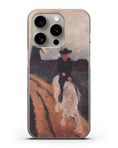 Чехол Мигель де Сервантес (Модерзон-Беккер Паула) силиконовый для iPhone 15 Pro