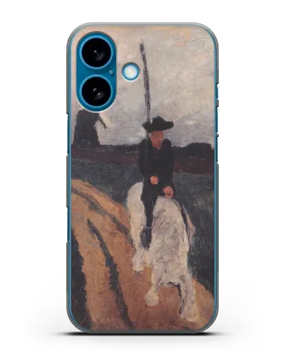 Чехол Мигель де Сервантес (Модерзон-Беккер Паула) силиконовый для iPhone 16