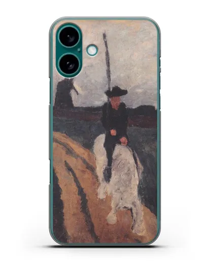 Чехол Мигель де Сервантес (Модерзон-Беккер Паула) силиконовый для iPhone 16 Plus