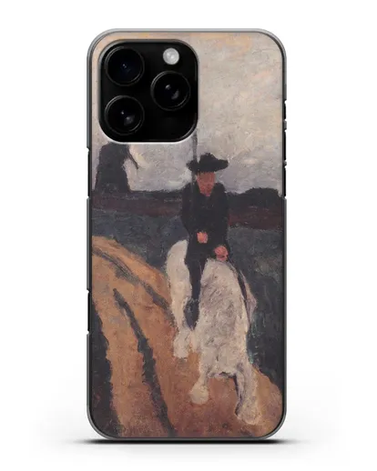 Чехол Мигель де Сервантес (Модерзон-Беккер Паула) силиконовый для iPhone 16 Pro Max