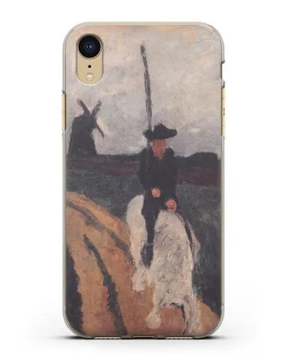 Чехол Мигель де Сервантес (Модерзон-Беккер Паула) силиконовый для iPhone XR