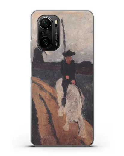 Чехол Мигель де Сервантес (Модерзон-Беккер Паула) силиконовый для Xiaomi Poco F3 Pro