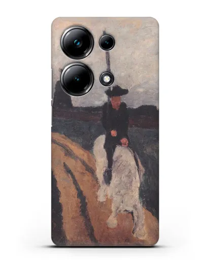 Чехол Мигель де Сервантес (Модерзон-Беккер Паула) силиконовый для Xiaomi Poco M6 Pro