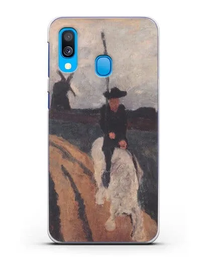 Чехол Мигель де Сервантес (Модерзон-Беккер Паула) силиконовый для Samsung Galaxy A40 [SM-A405F]