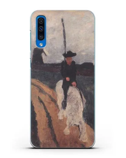 Чехол Мигель де Сервантес (Модерзон-Беккер Паула) силиконовый для Samsung Galaxy A50