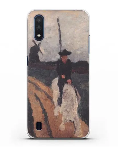 Чехол Мигель де Сервантес (Модерзон-Беккер Паула) силиконовый для Samsung Galaxy M01 [SM-M015F]