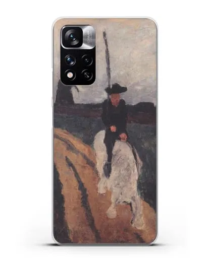 Чехол Мигель де Сервантес (Модерзон-Беккер Паула) силиконовый для Xiaomi Redmi Note 11 Pro Plus