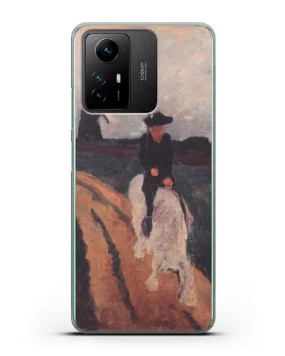 Чехол Мигель де Сервантес (Модерзон-Беккер Паула) силиконовый для Xiaomi Redmi Note 12S