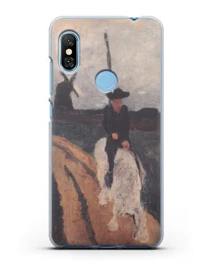 Чехол Мигель де Сервантес (Модерзон-Беккер Паула) силиконовый для Xiaomi Redmi Note 6 Pro