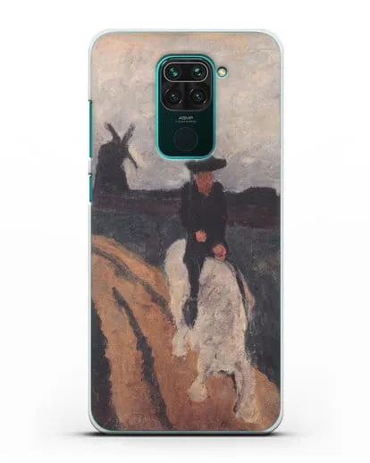 Чехол Мигель де Сервантес (Модерзон-Беккер Паула) силиконовый для Xiaomi Redmi Note 9