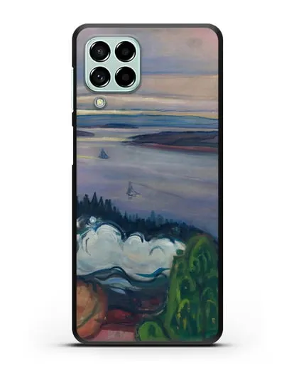 Чехол Дым поезда (Мунк Эдвард) силиконовый для Samsung Galaxy M53 [SM-M536]