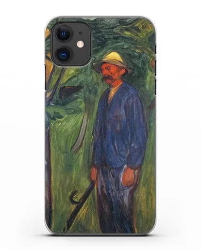 Чехол Плодородие II (Мунк Эдвард) силиконовый для iPhone 11