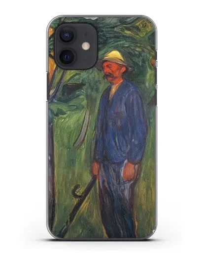 Чехол Плодородие II (Мунк Эдвард) силиконовый для iPhone 12