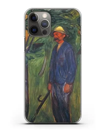 Чехол Плодородие II (Мунк Эдвард) силиконовый для iPhone 12 Pro