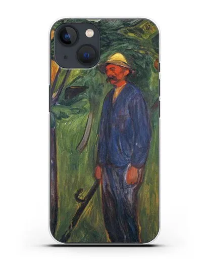 Чехол Плодородие II (Мунк Эдвард) силиконовый для iPhone 13