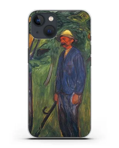 Чехол Плодородие II (Мунк Эдвард) силиконовый для iPhone 13 Mini