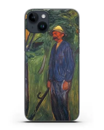 Чехол Плодородие II (Мунк Эдвард) силиконовый для iPhone 14 Plus