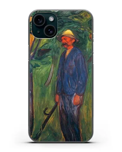 Чехол Плодородие II (Мунк Эдвард) силиконовый для iPhone 15 Plus