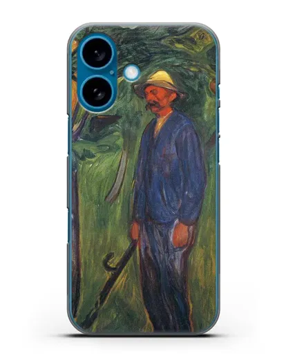 Чехол Плодородие II (Мунк Эдвард) силиконовый для iPhone 16