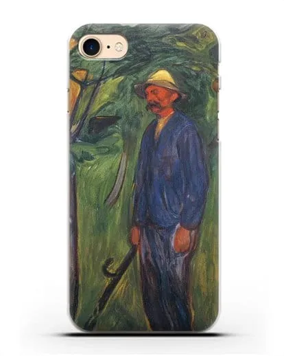 Чехол Плодородие II (Мунк Эдвард) силиконовый для iPhone 8