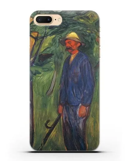 Чехол Плодородие II (Мунк Эдвард) силиконовый для iPhone 8 Plus