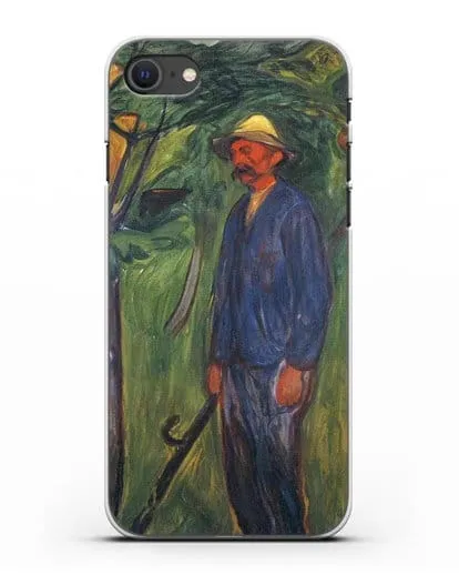 Чехол Плодородие II (Мунк Эдвард) силиконовый для iPhone SE 2020